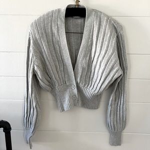 Aritzia Wilfred front plunge cardigan